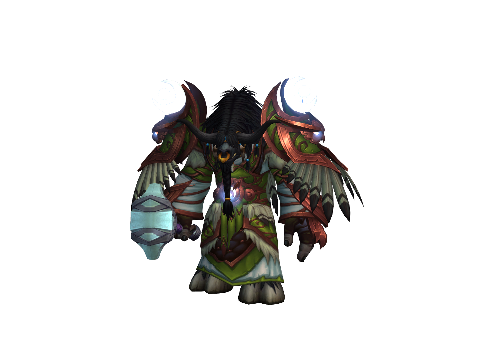 Muhride 3D character render