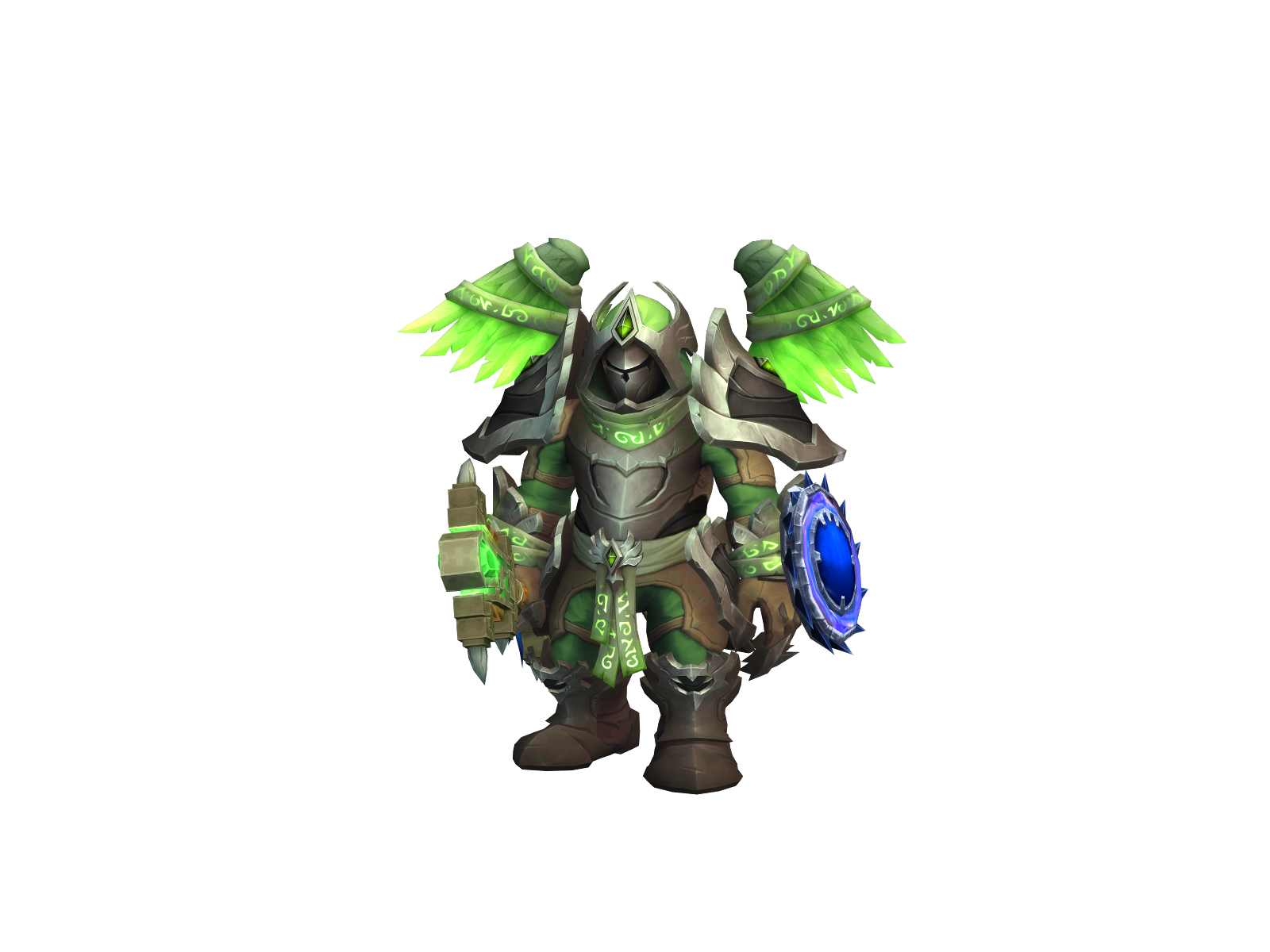 Braumbart 3D character render