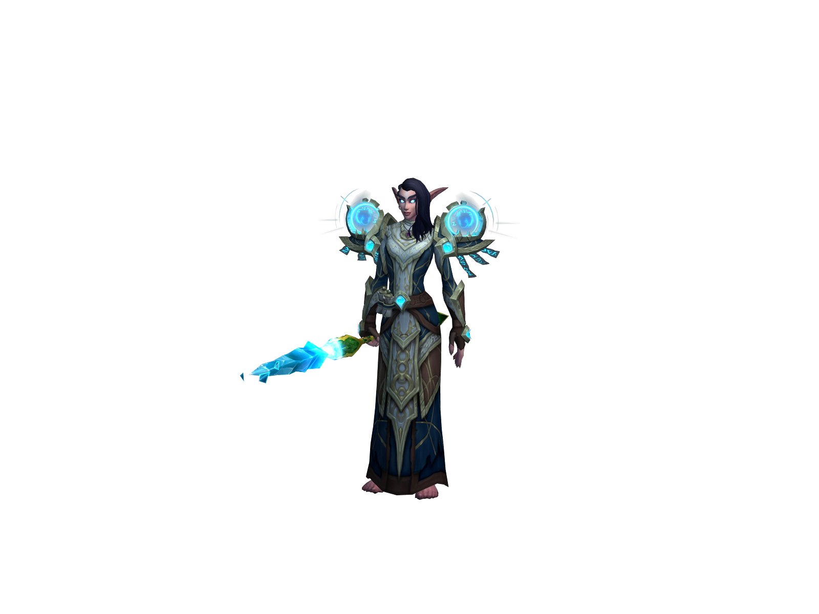 Miriatel 3D character render
