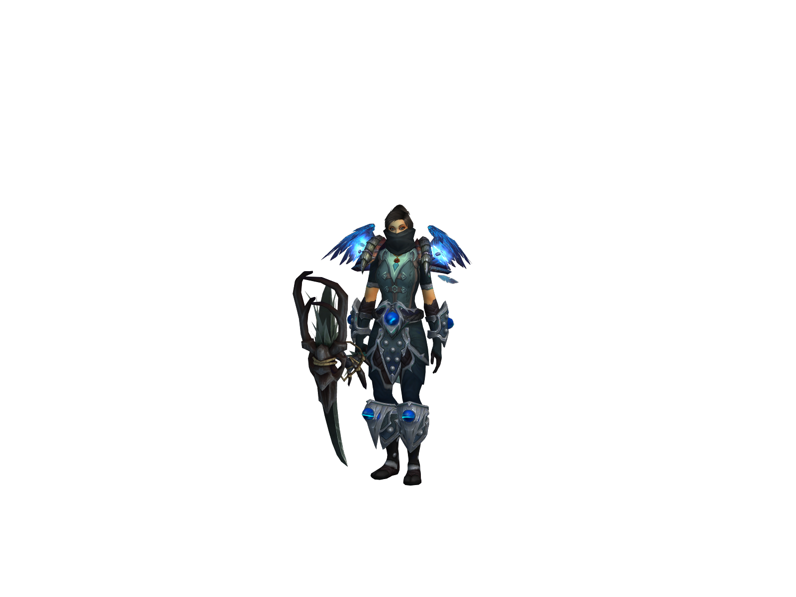 Silx 3D character render
