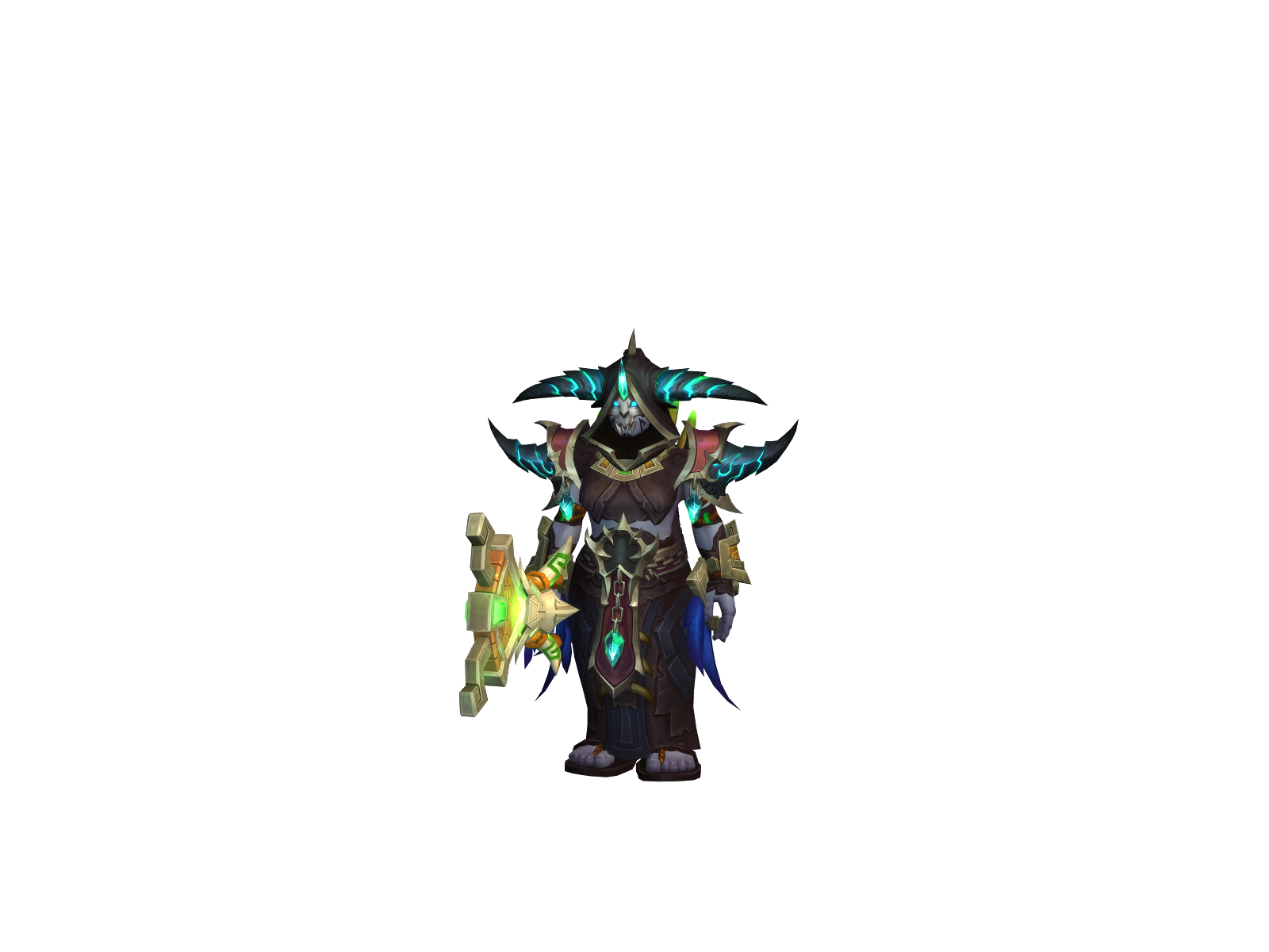 Doomsinger 3D character render