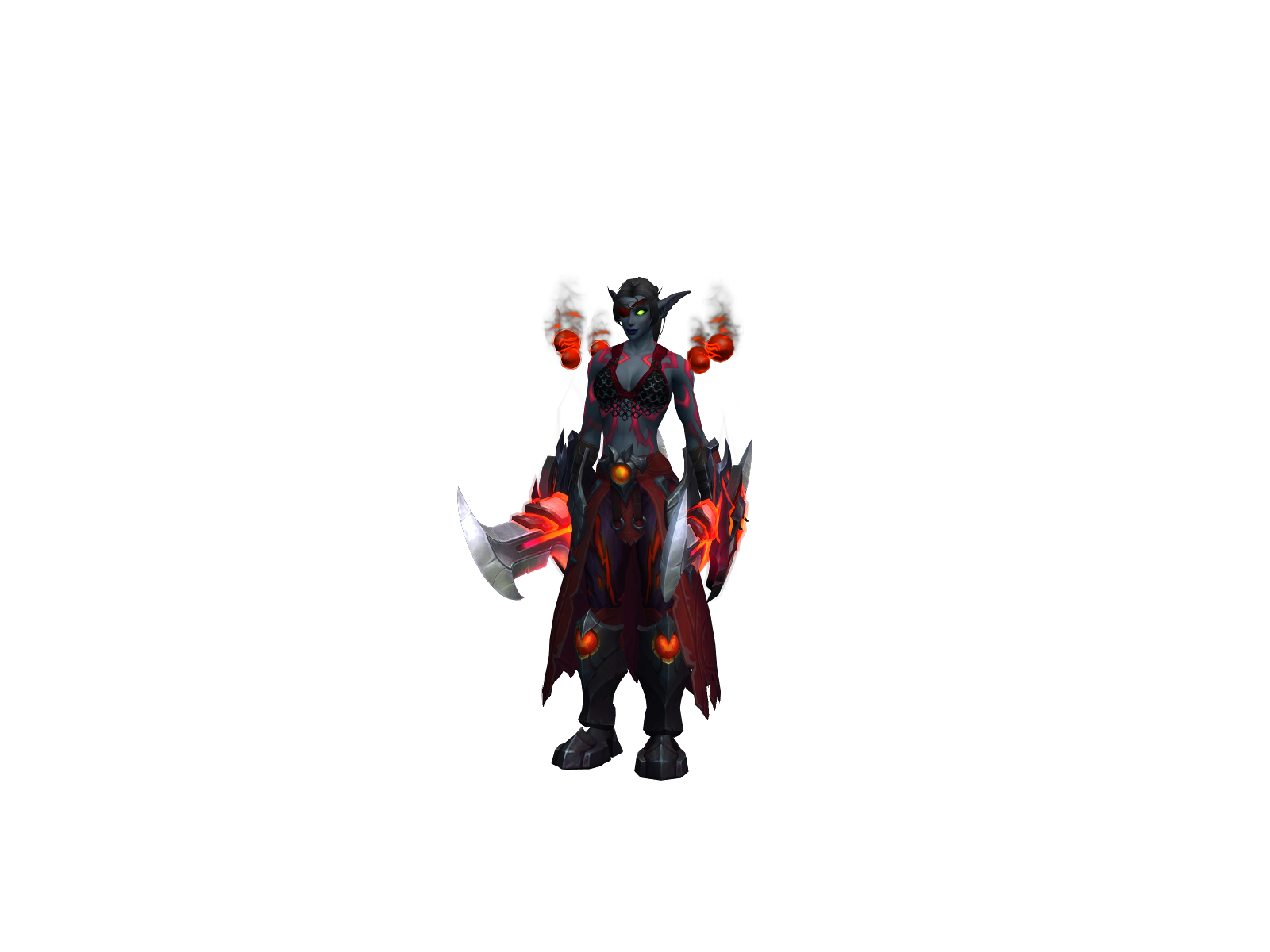 Nervez 3D character render