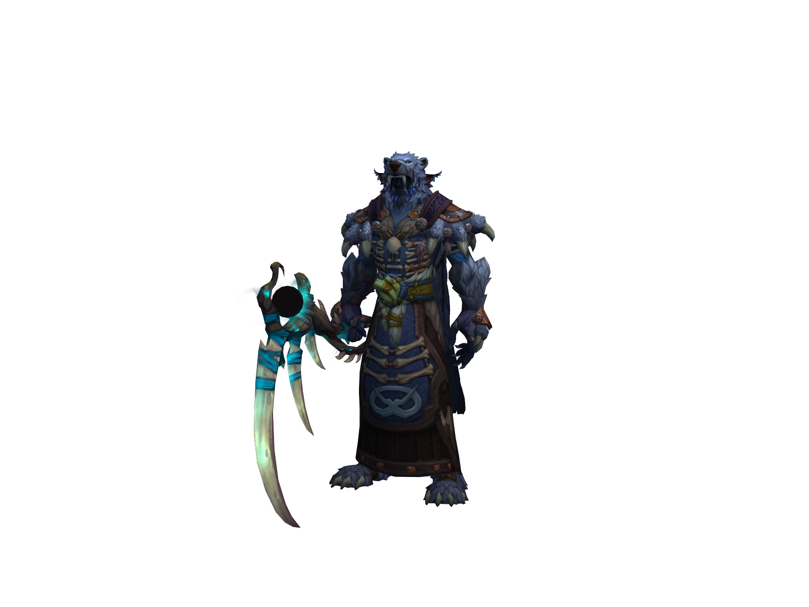 Inkki 3D character render