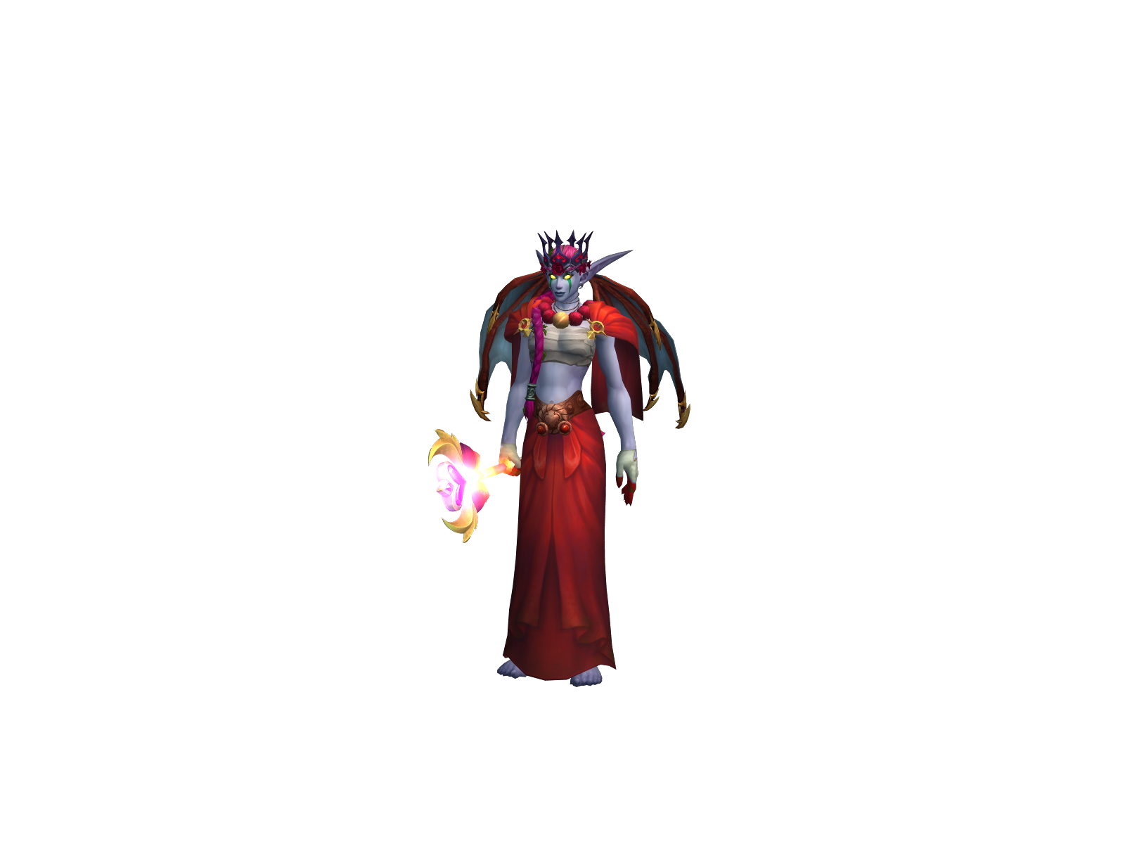Nystercia 3D character render