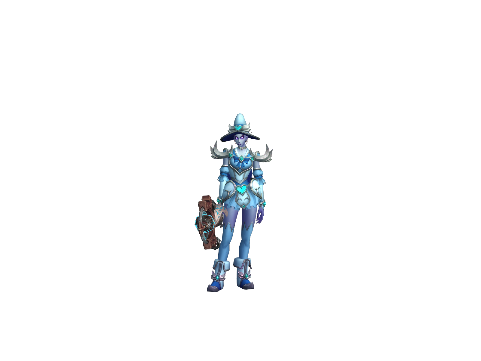 Miswéávér 3D character render