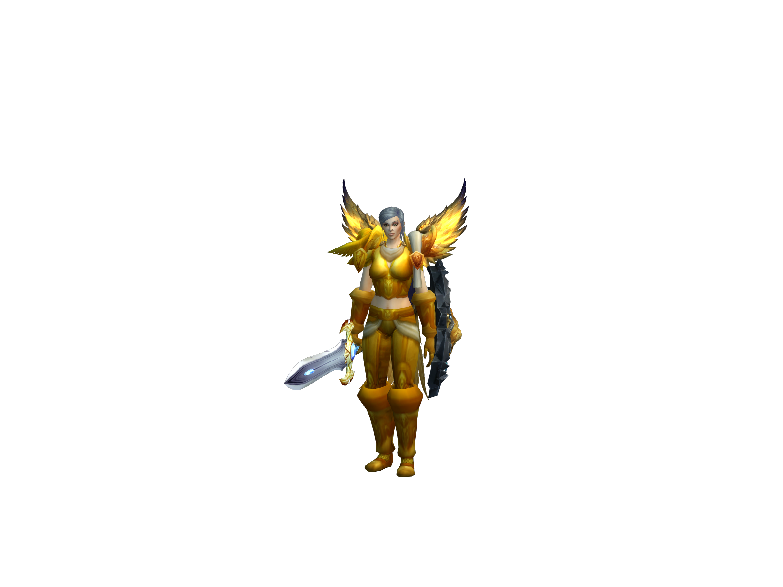 Retenki 3D character render