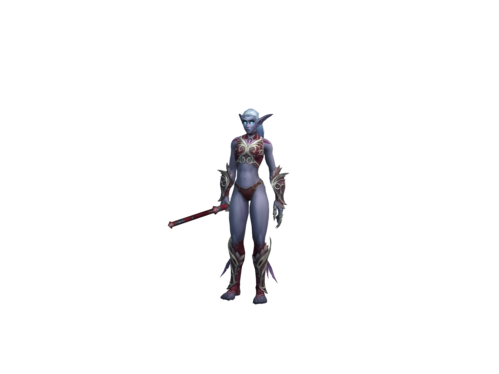 Lieweheksie 3D character render