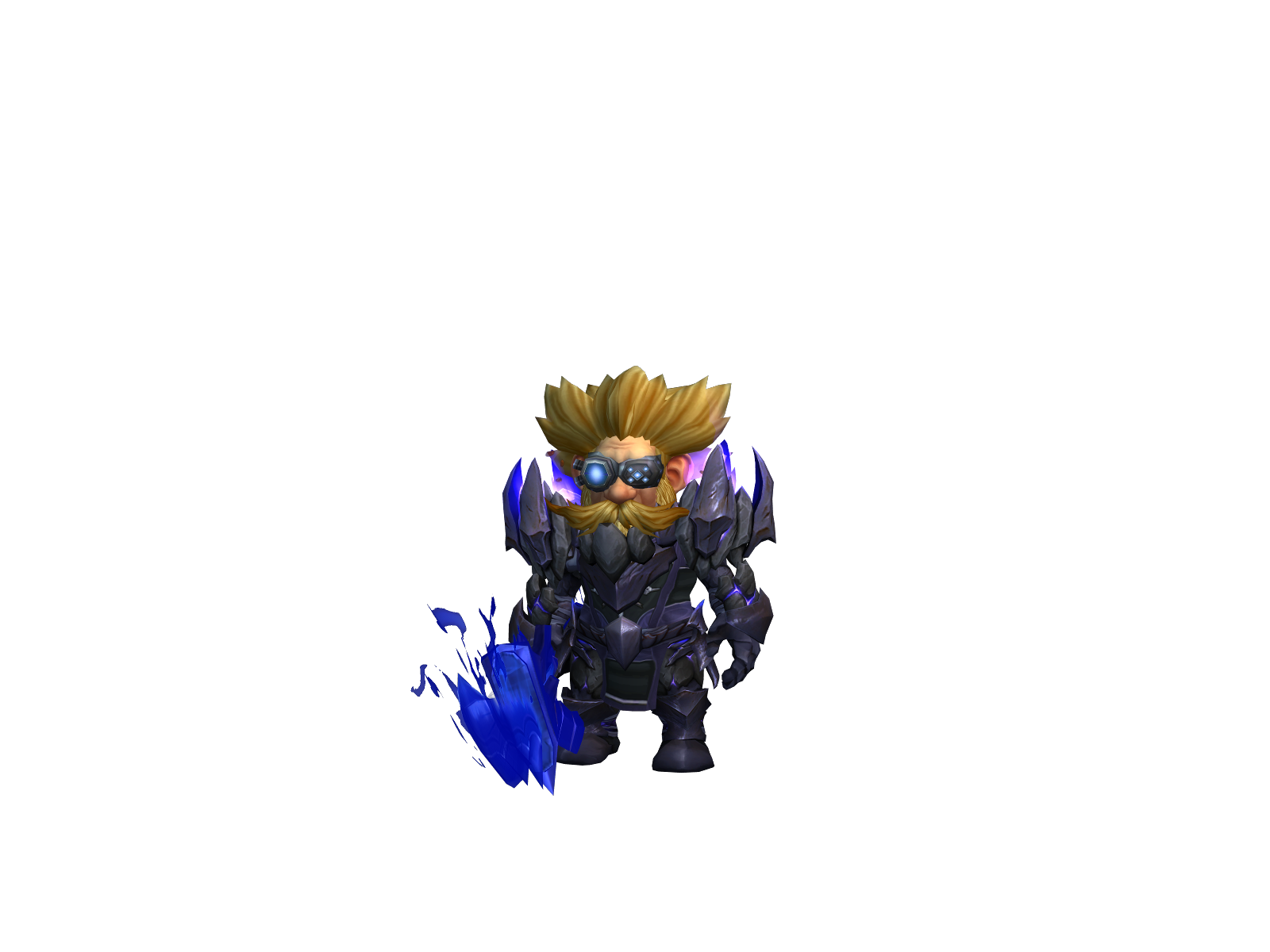 Shorti 3D character render