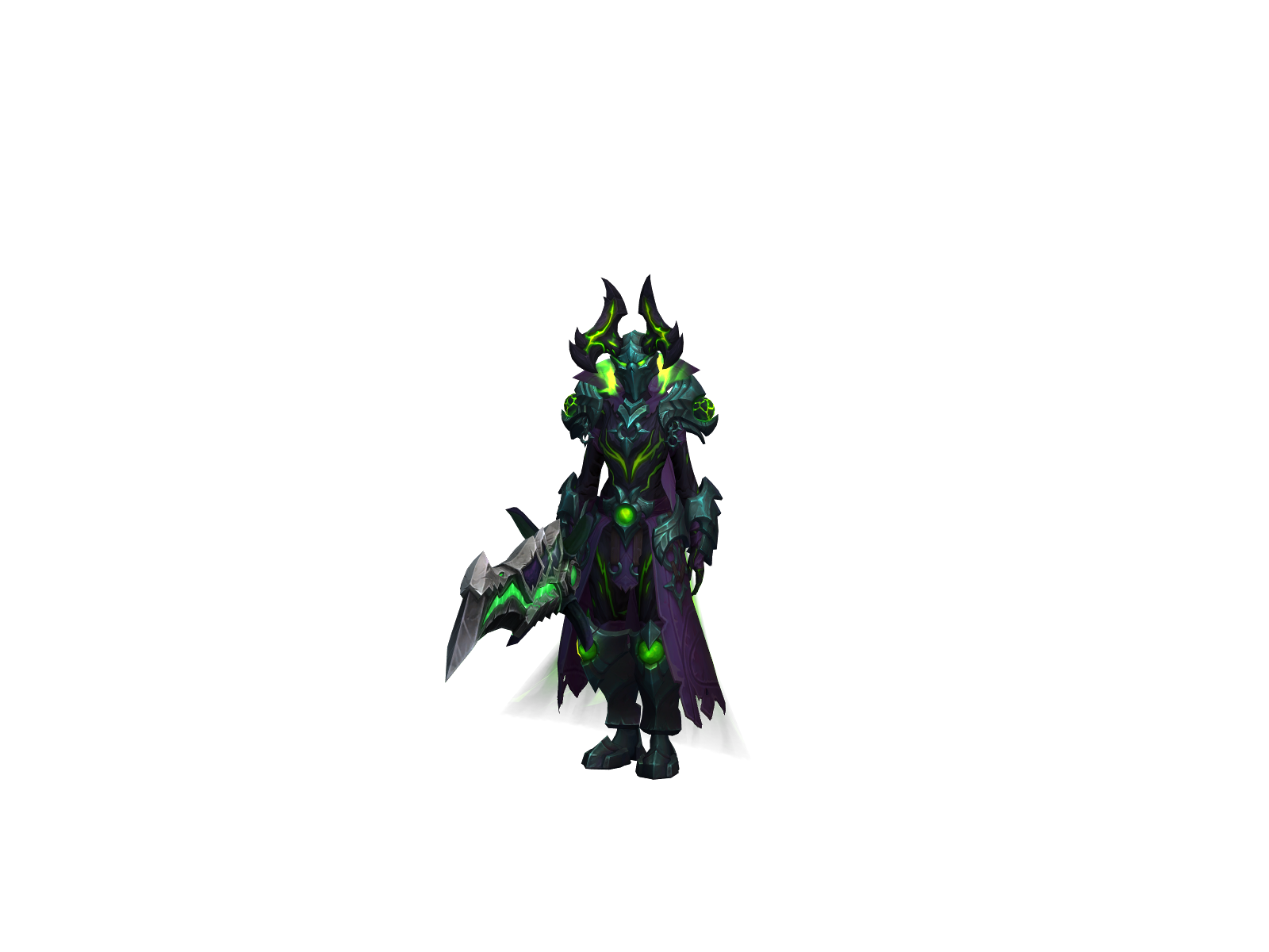 alexandría 3D character render