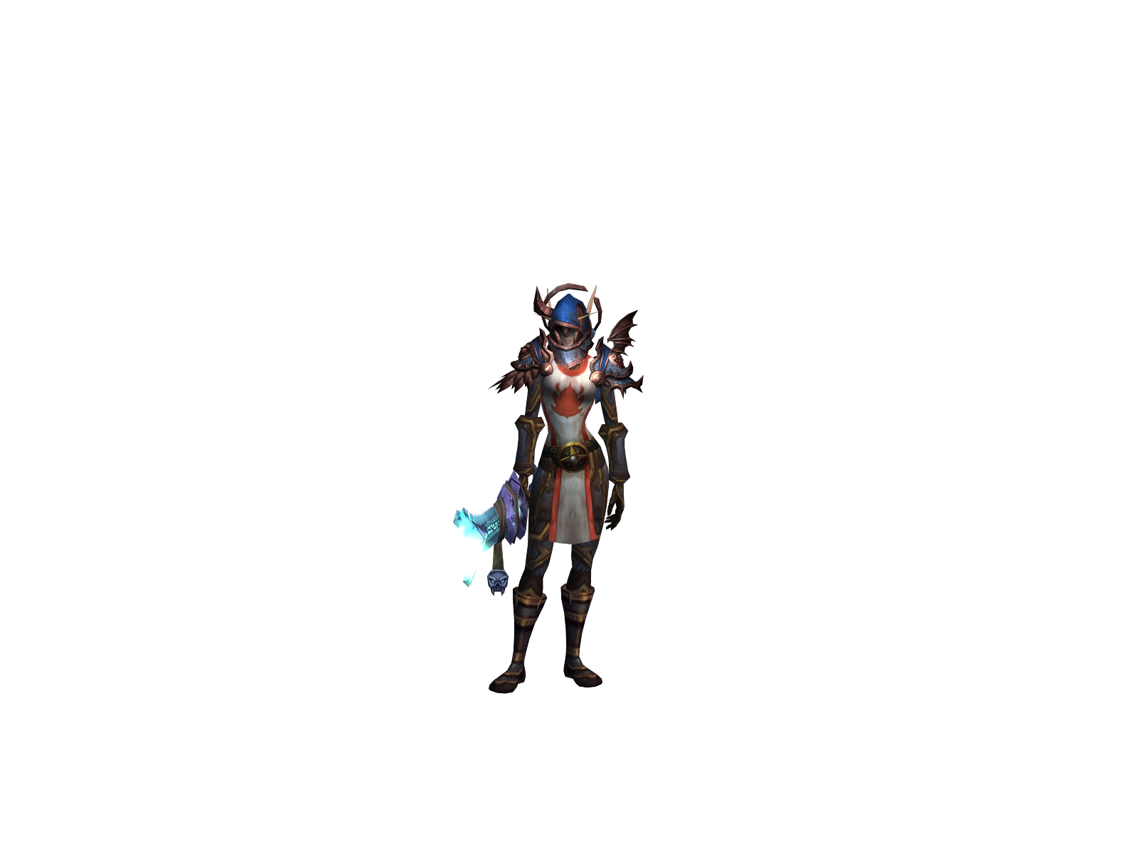 Thundrel 3D character render