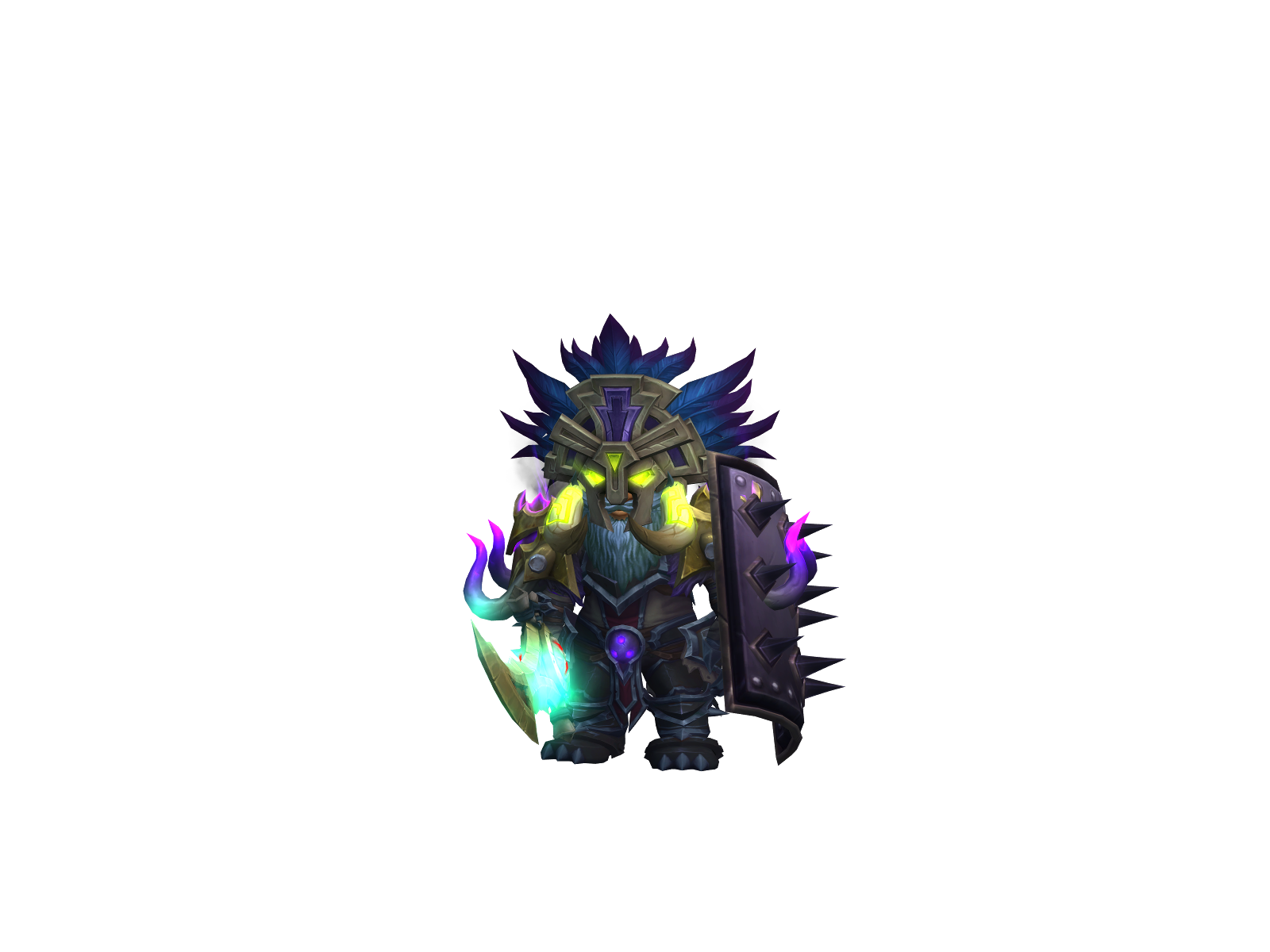 Drompey 3D character render
