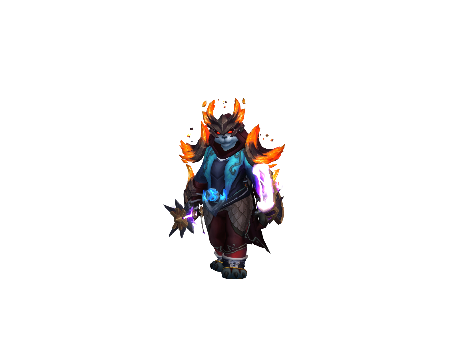 Fouya 3D character render