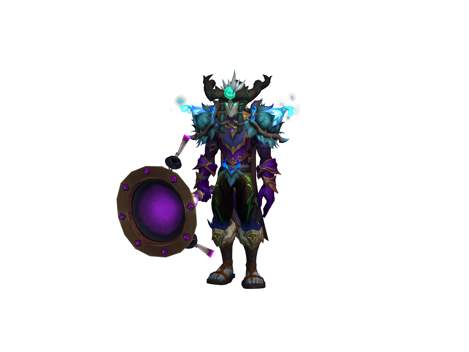 Demonator 3D character render