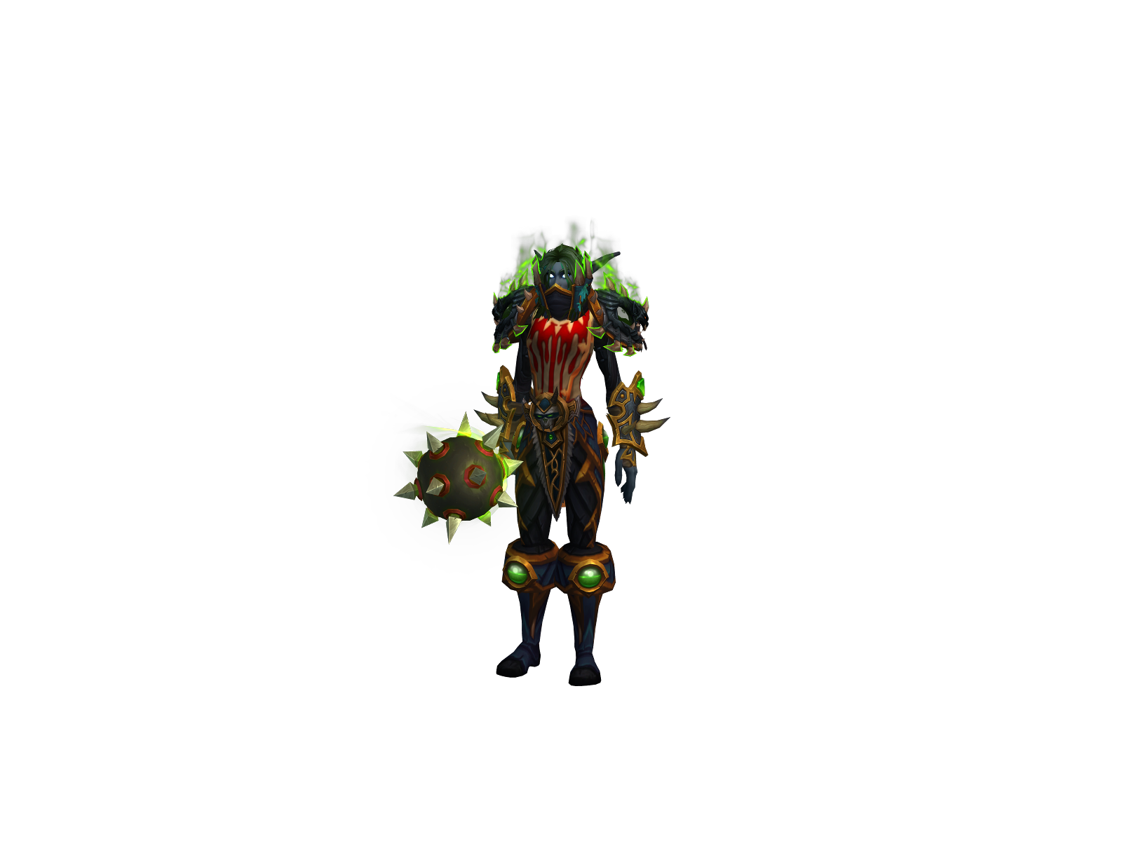 Emittedx 3D character render