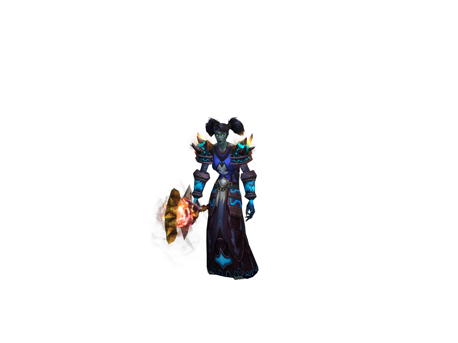 Stearate 3D character render