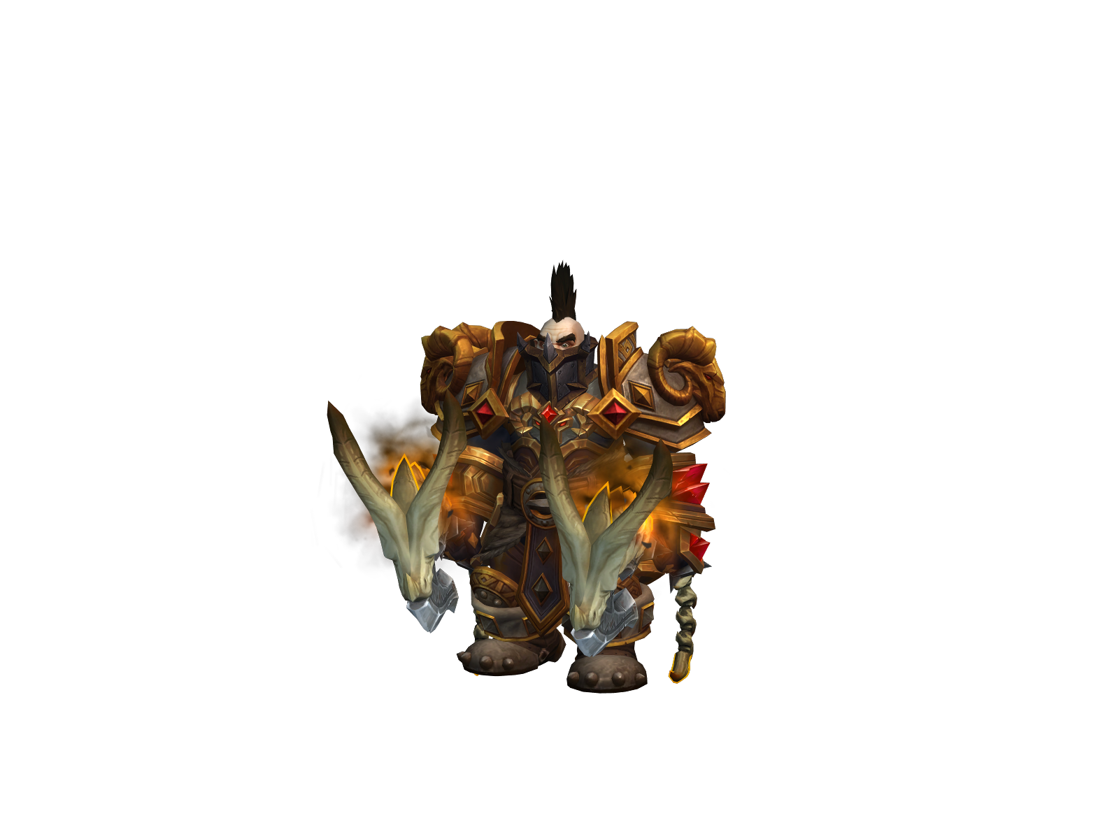 Baroux 3D character render