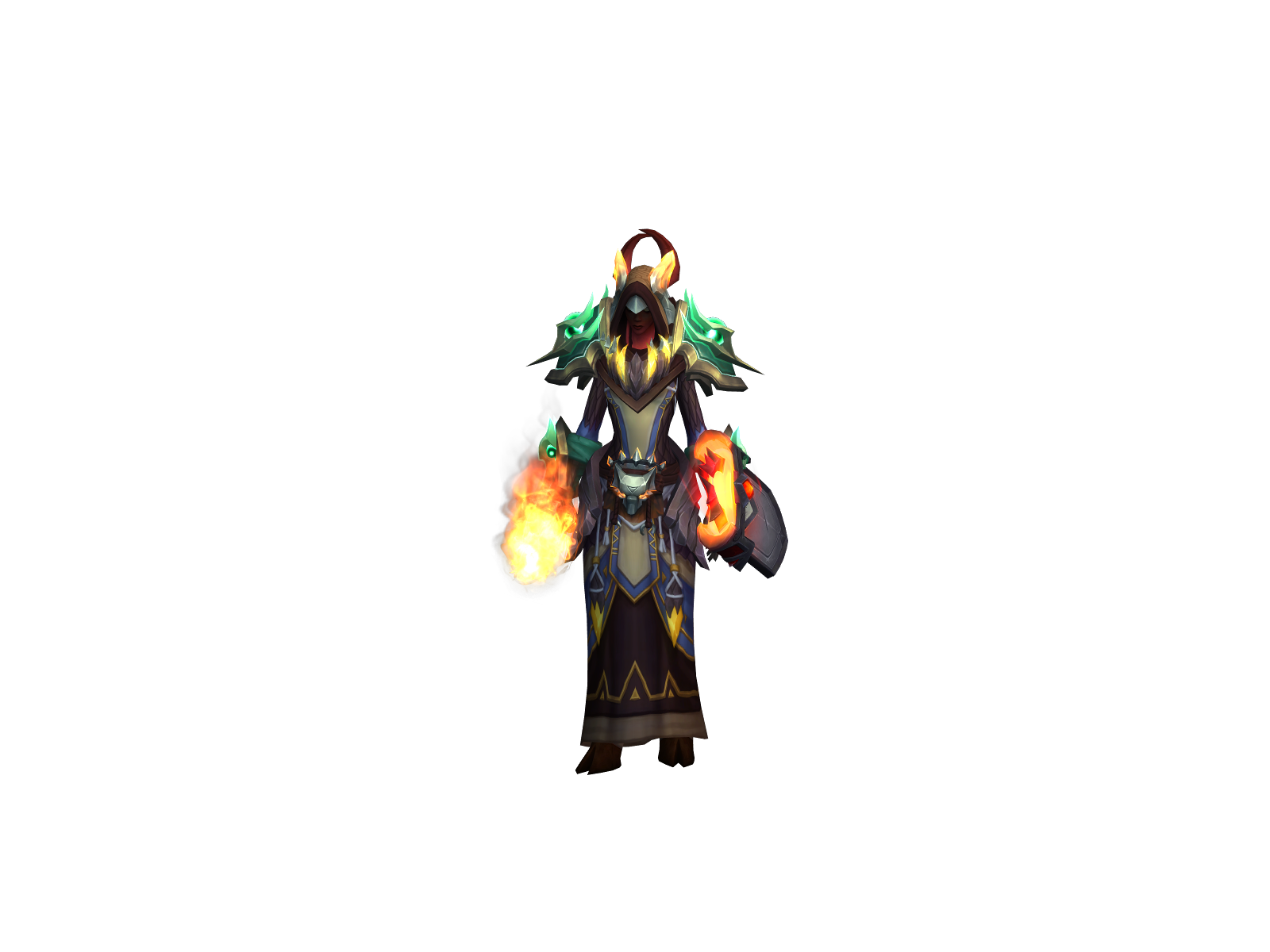 Sanngria 3D character render