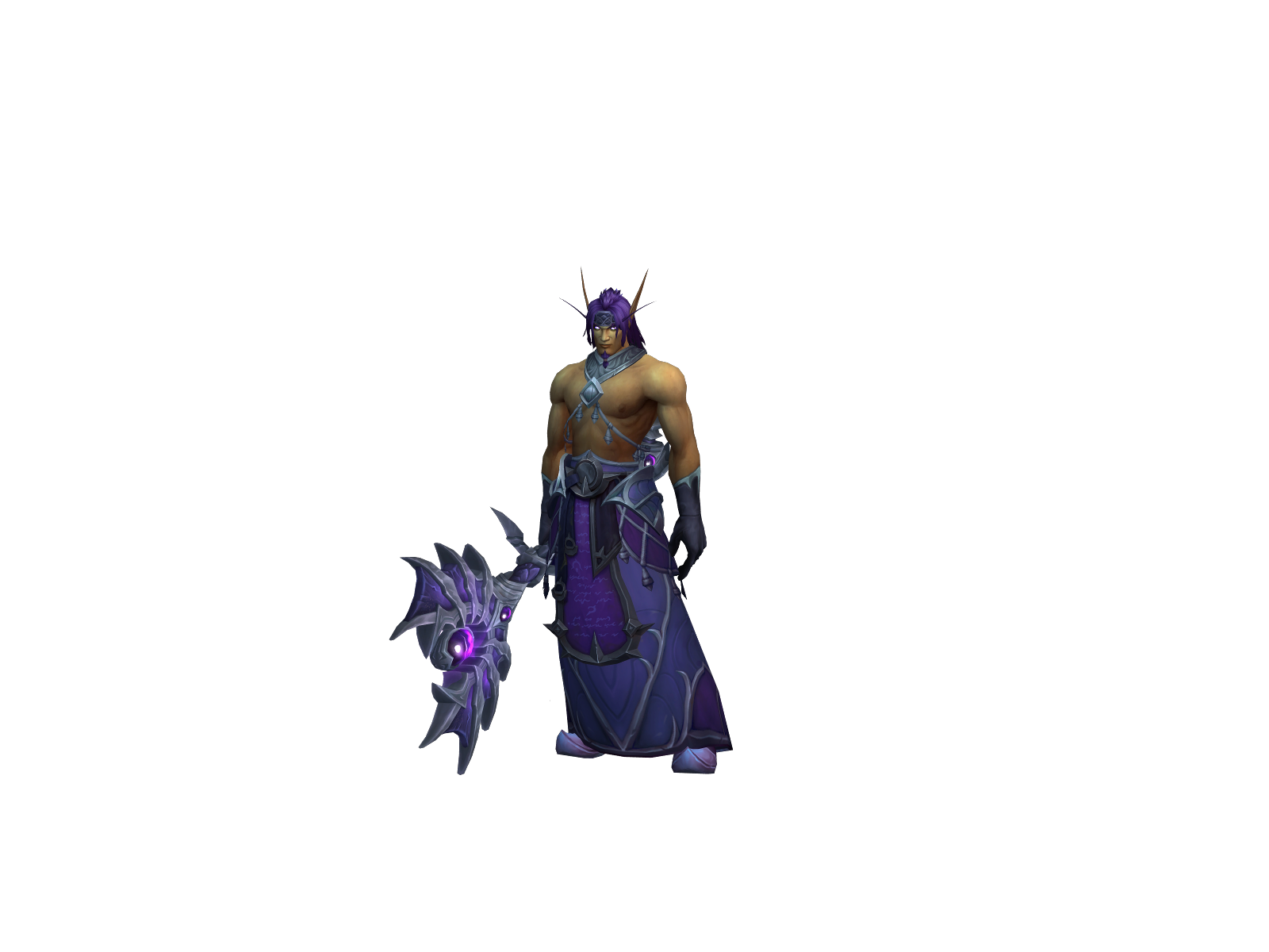 Maleyn 3D character render