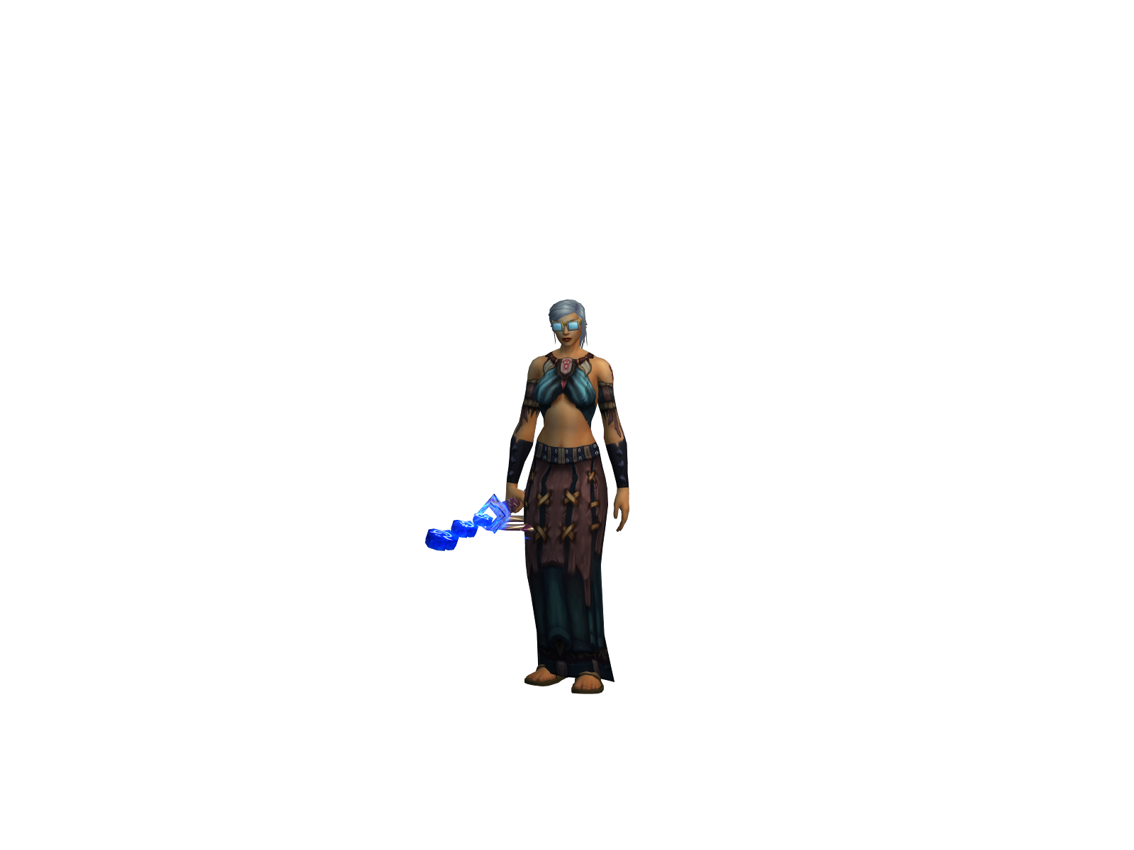 Yékà 3D character render