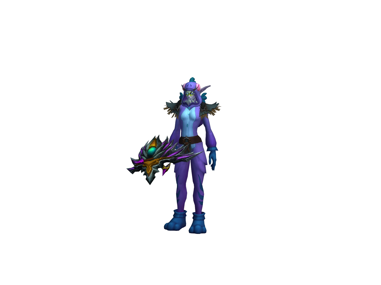 Syniel 3D character render