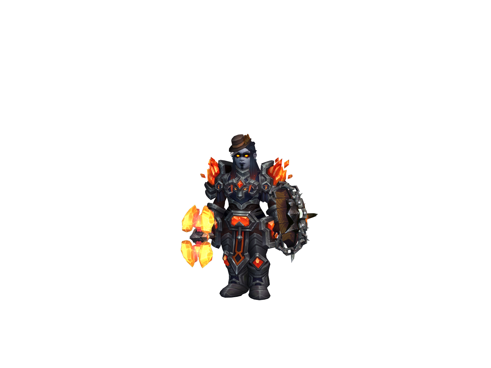 Breandrin 3D character render