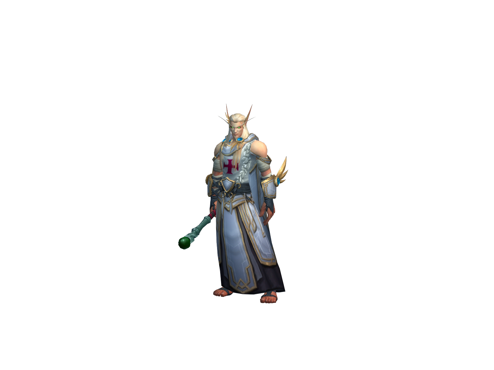 Angelos 3D character render