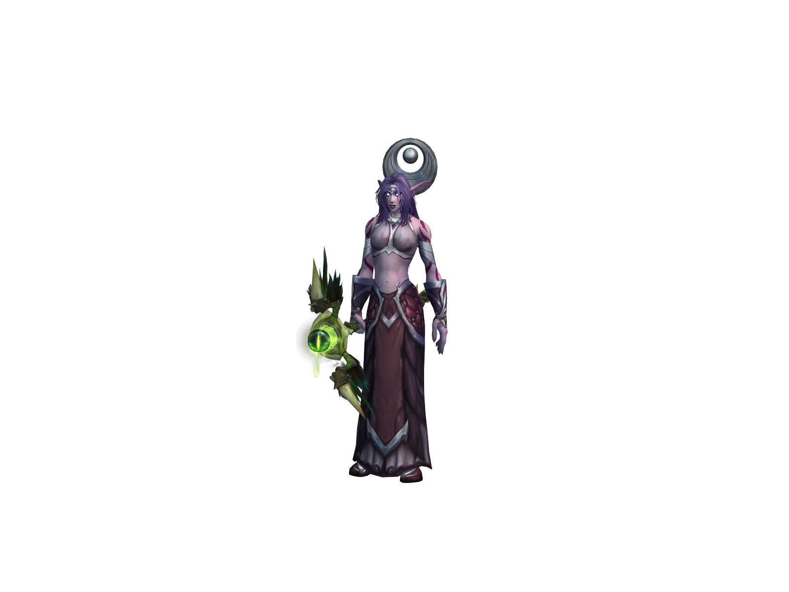 Varysia 3D character render