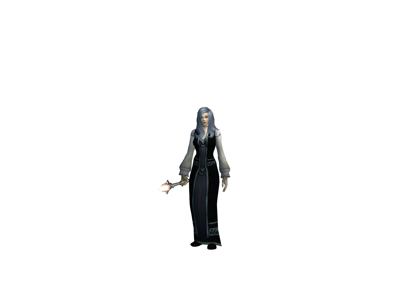 Samaelle 3D character render