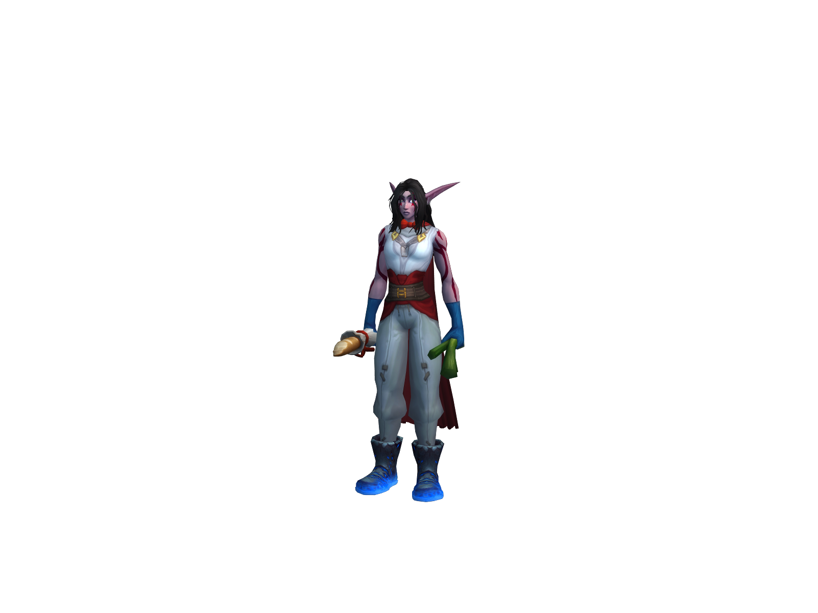 Deliveroo 3D character render