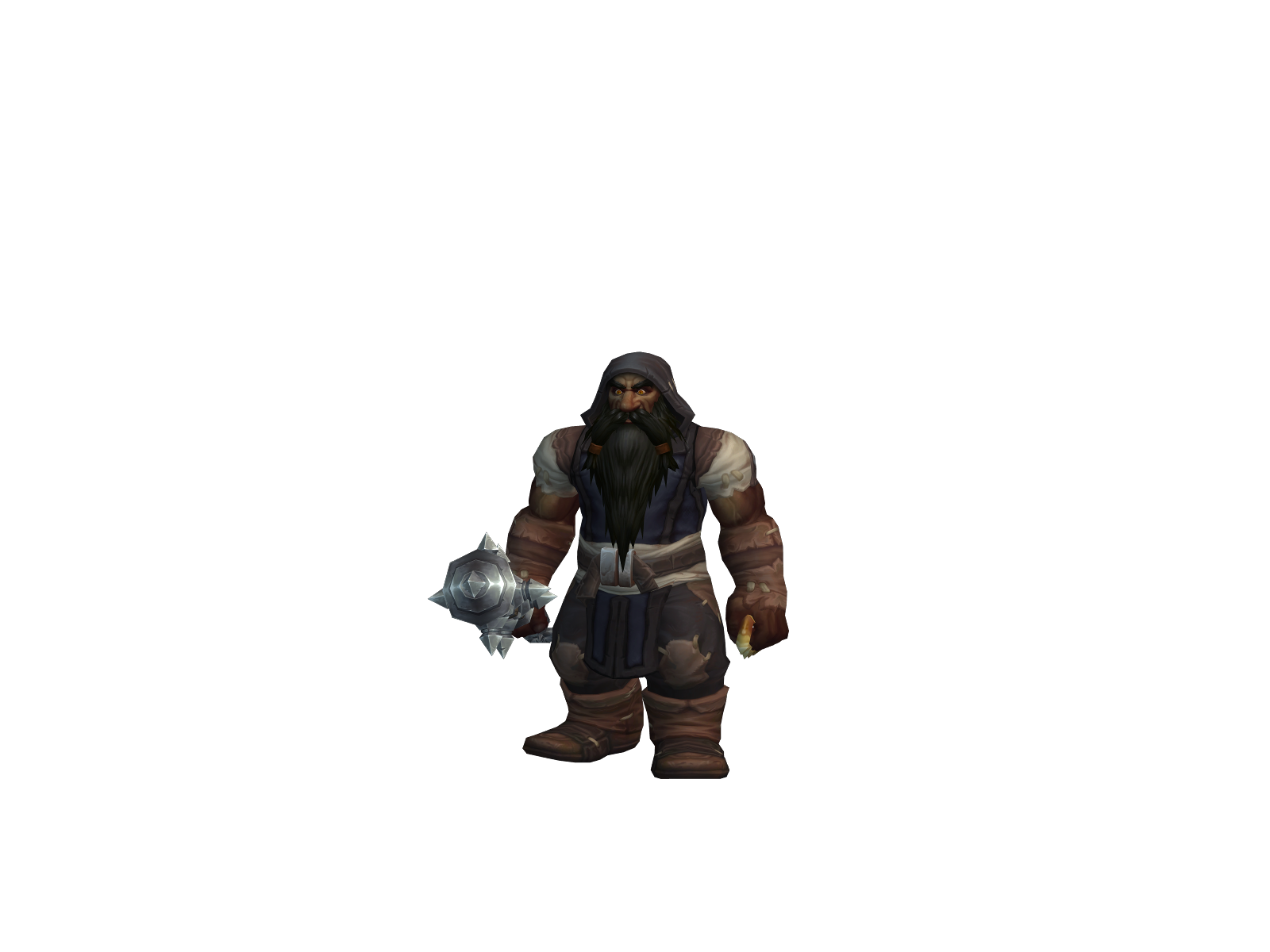 Barius 3D character render