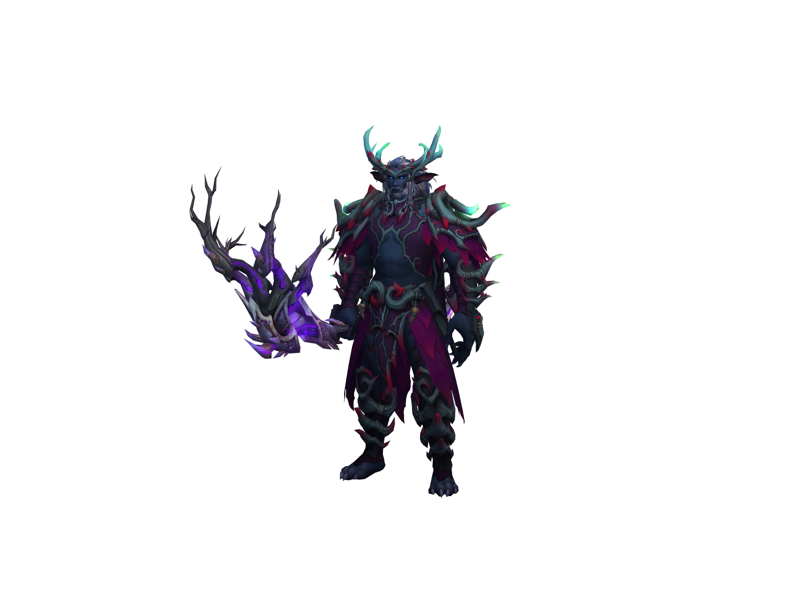 Chom 3D character render