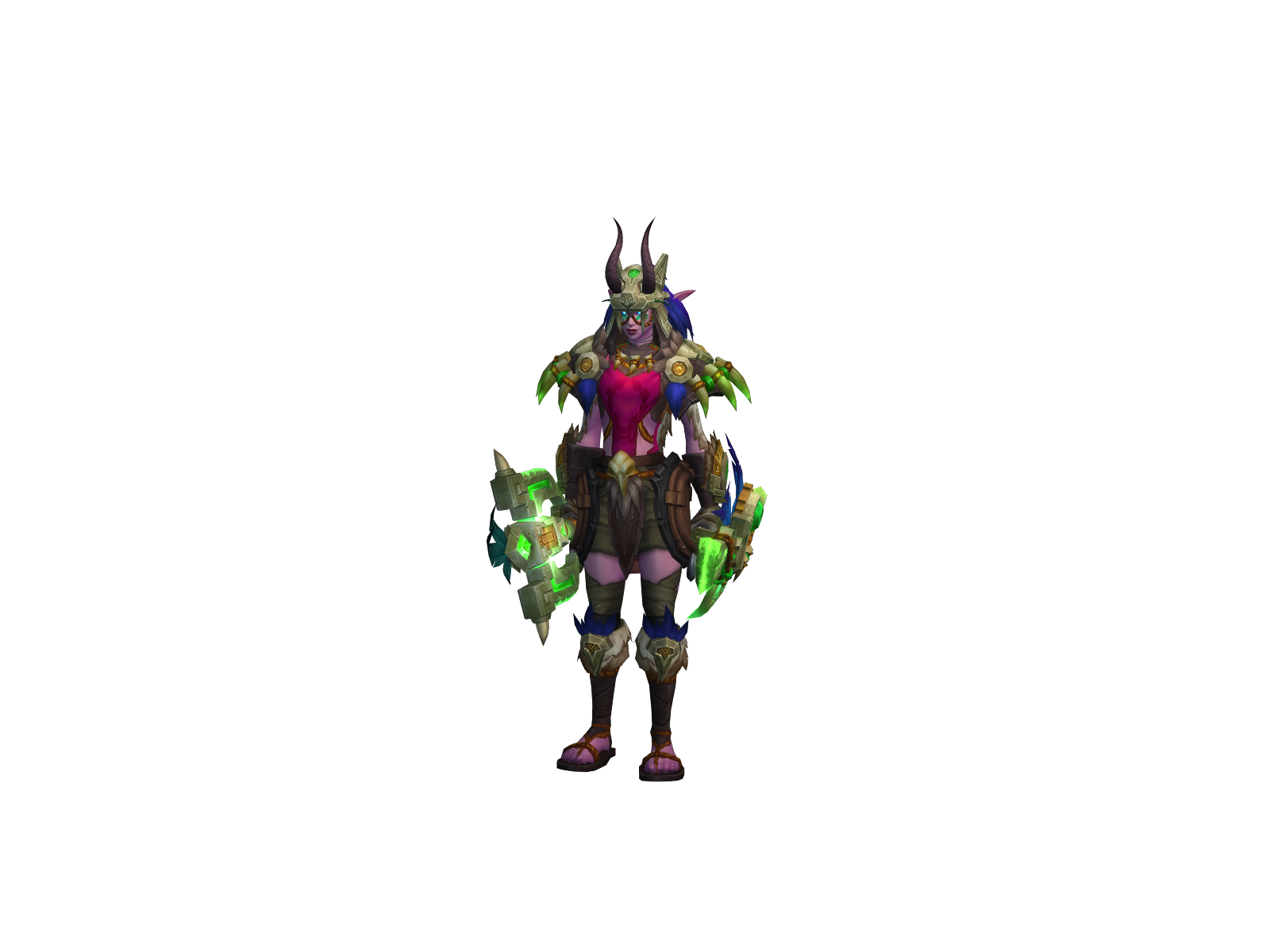 Shoumbuly 3D character render