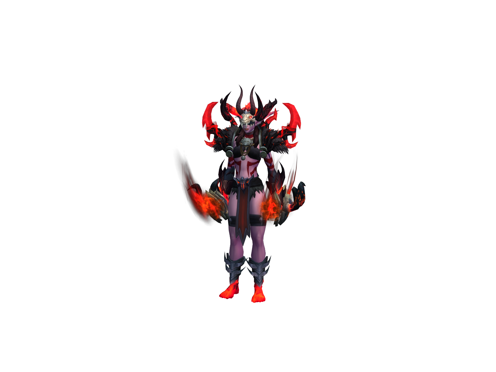 Héøliah 3D character render