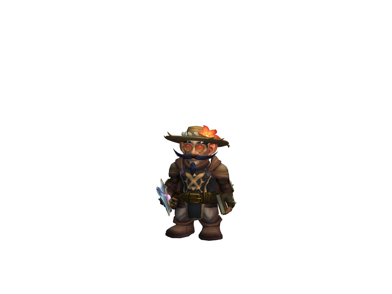 Doyle 3D character render