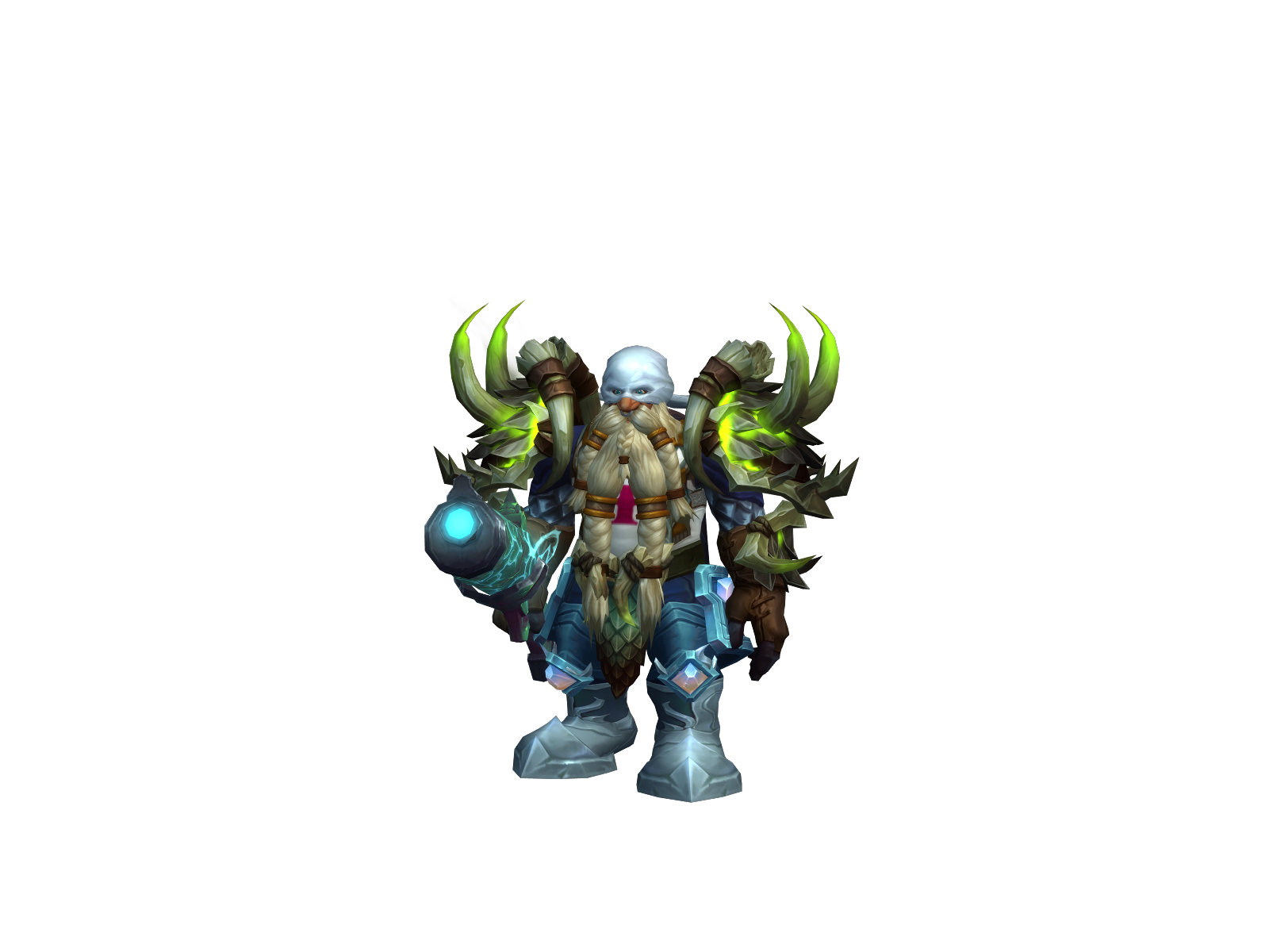 Oliwar 3D character render