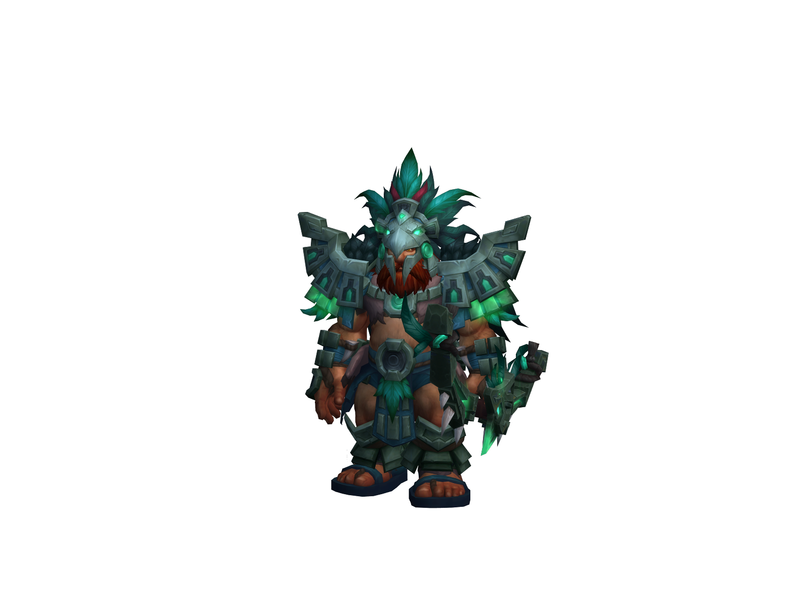 Rokterra 3D character render