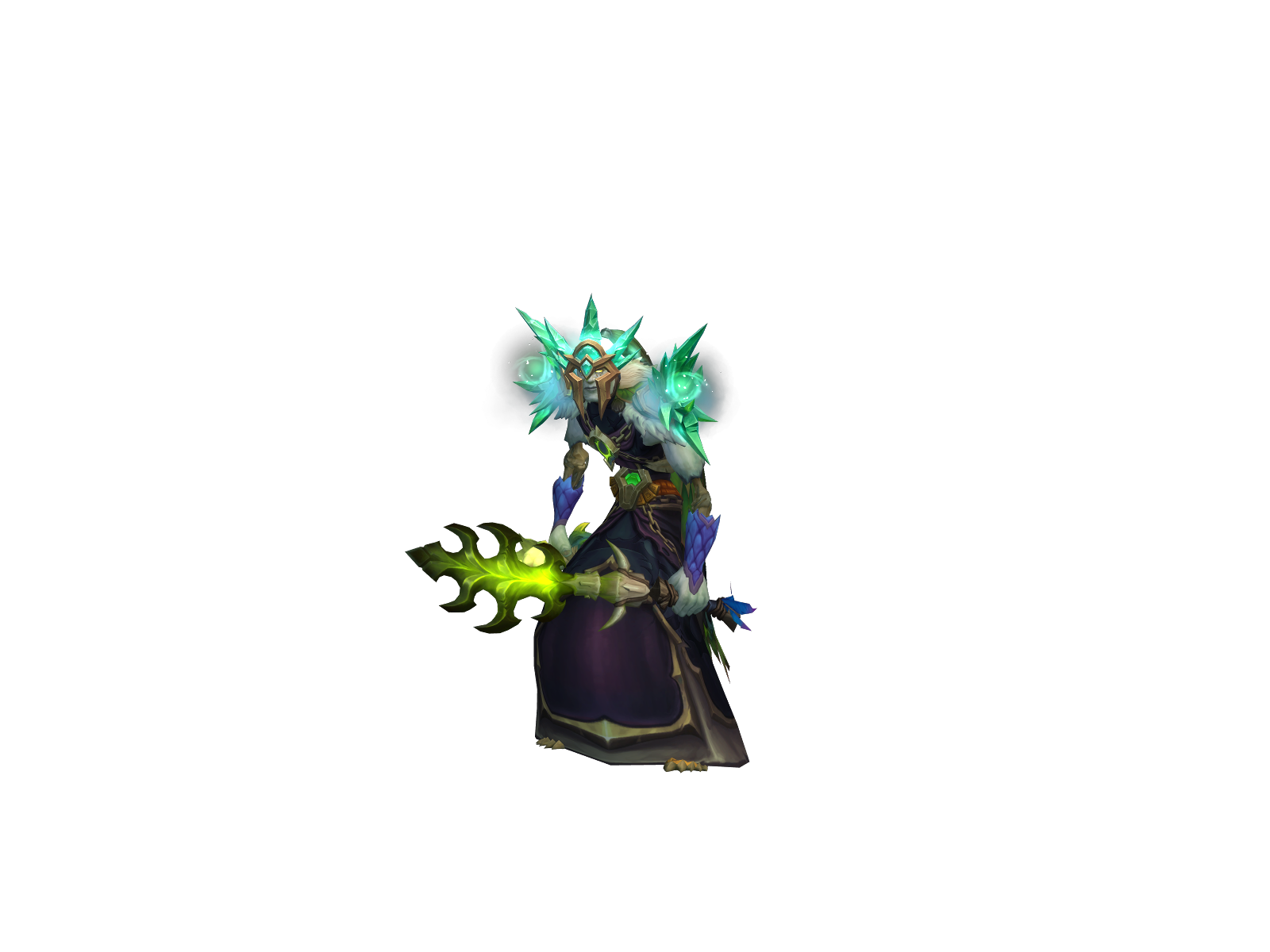 Tenebrume 3D character render