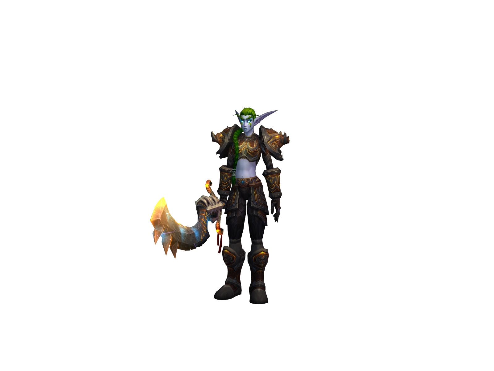 Aëthyle 3D character render