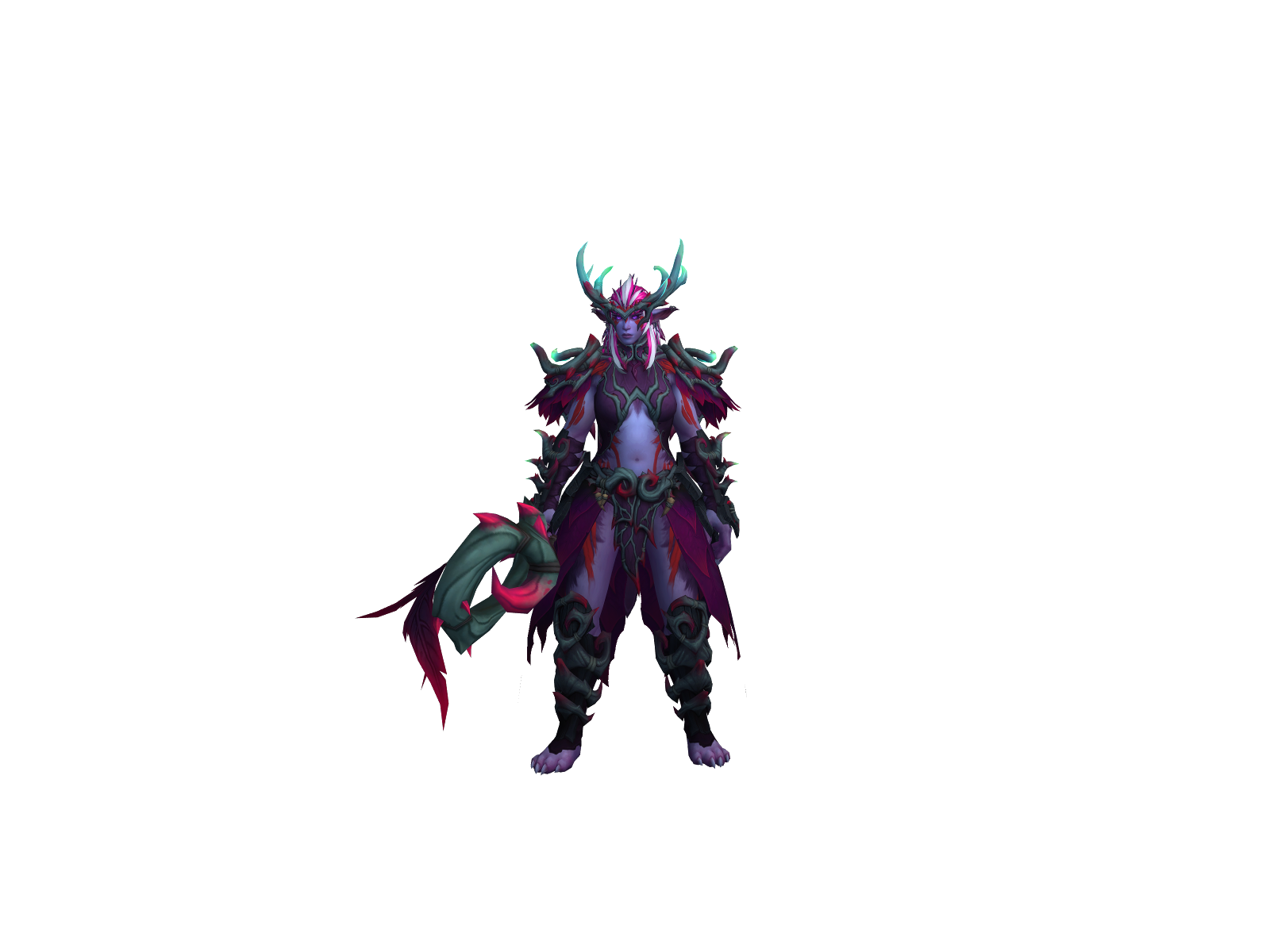 Unhiltaa 3D character render