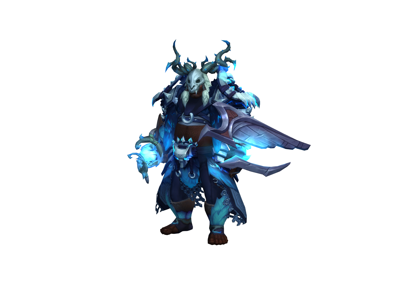 Rivebois 3D character render