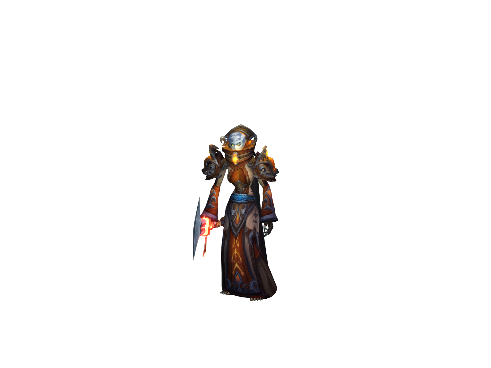 Yurielle 3D character render