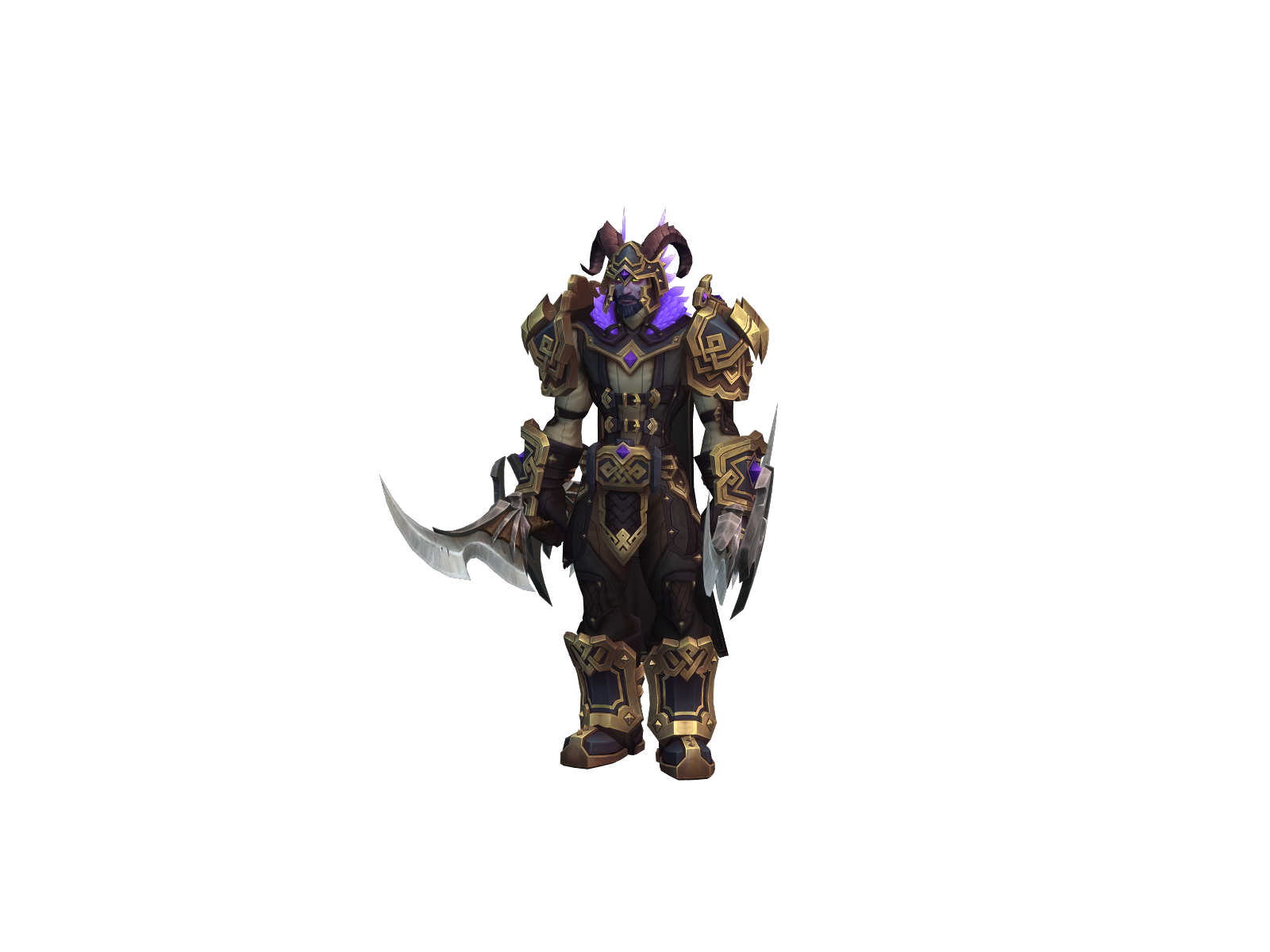 Noktir 3D character render