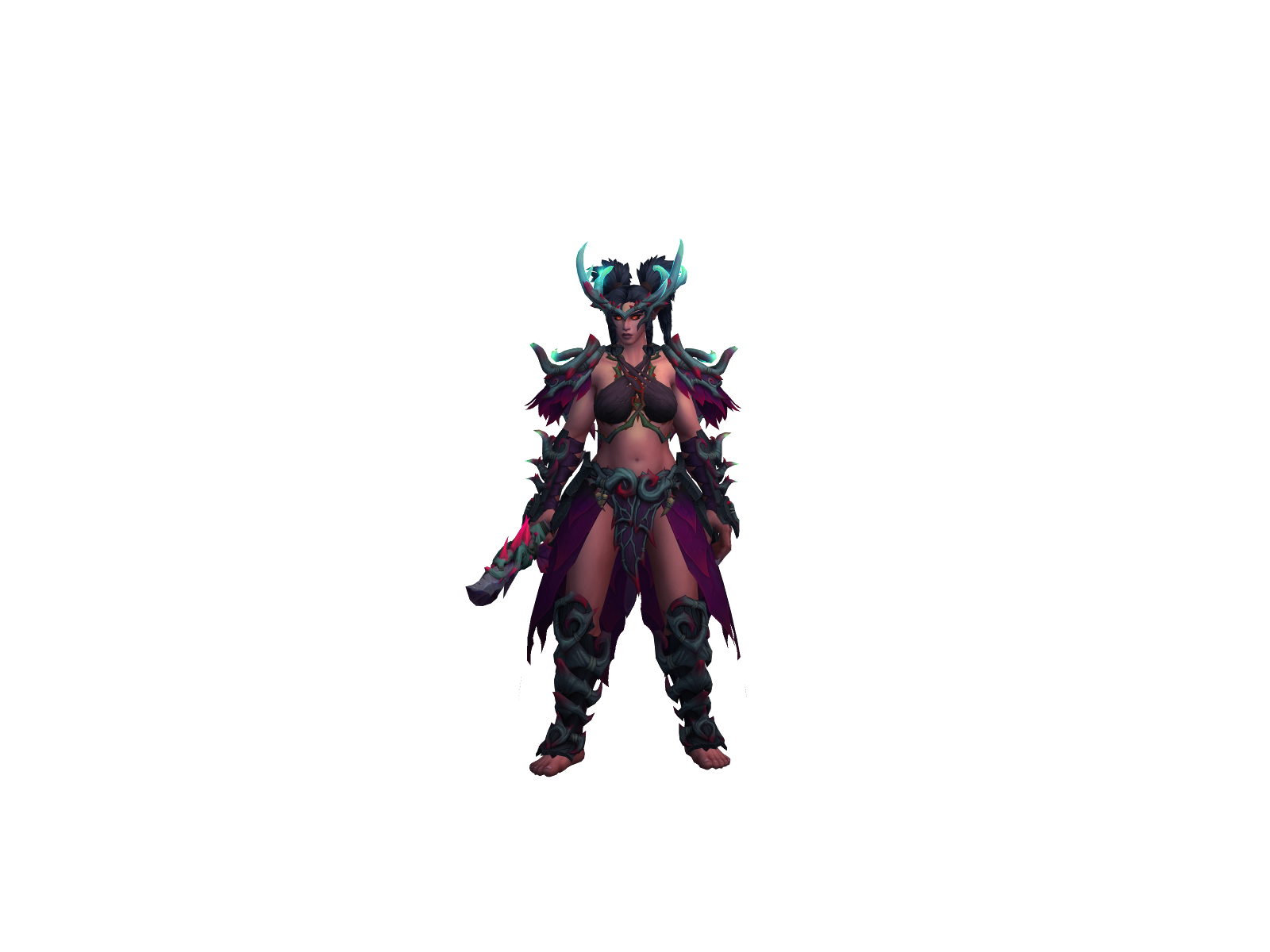 Uniq 3D character render