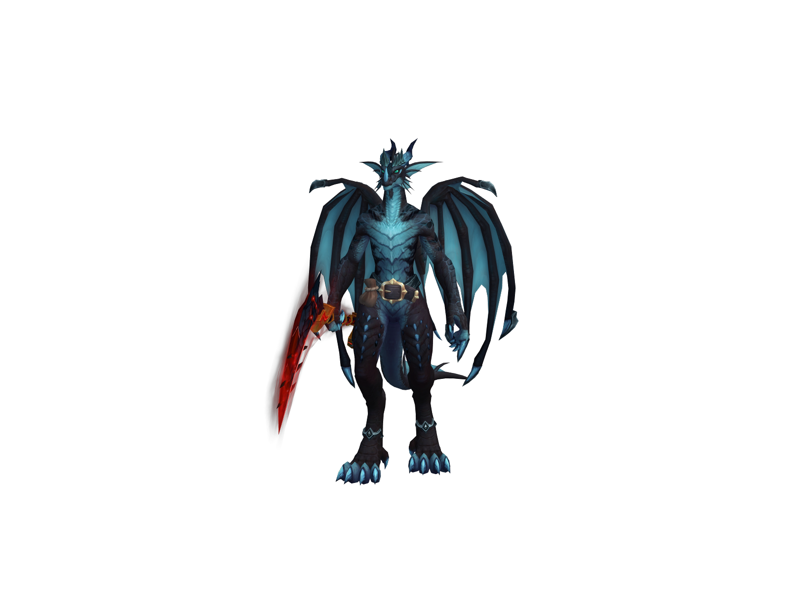 sacraeo 3D character render