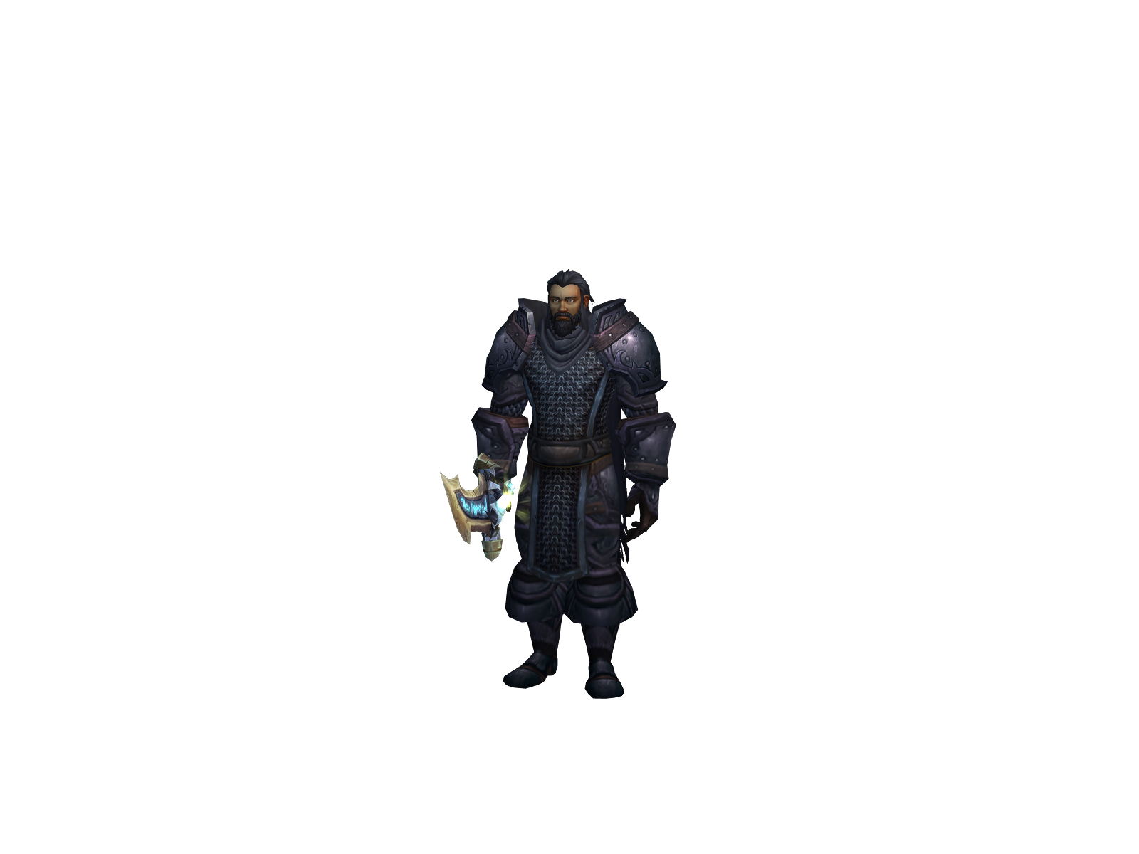 Aubérön 3D character render
