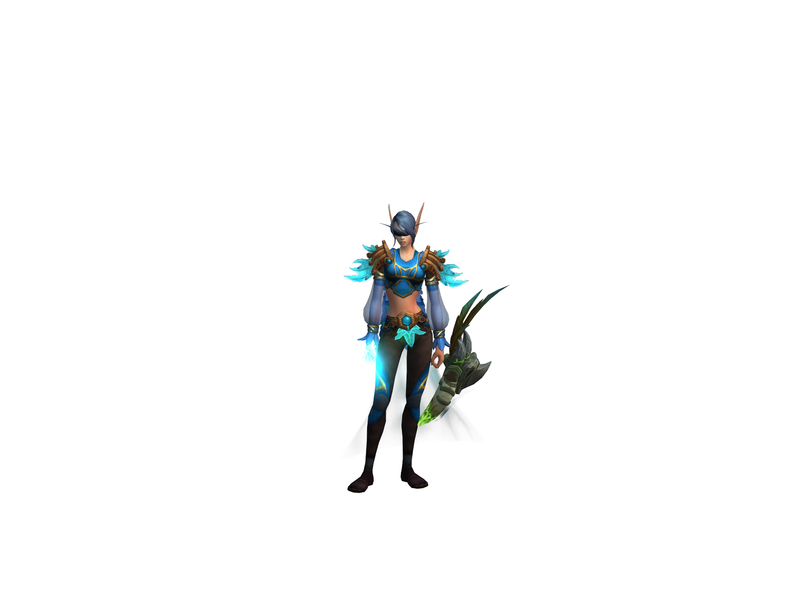 Pampu 3D character render