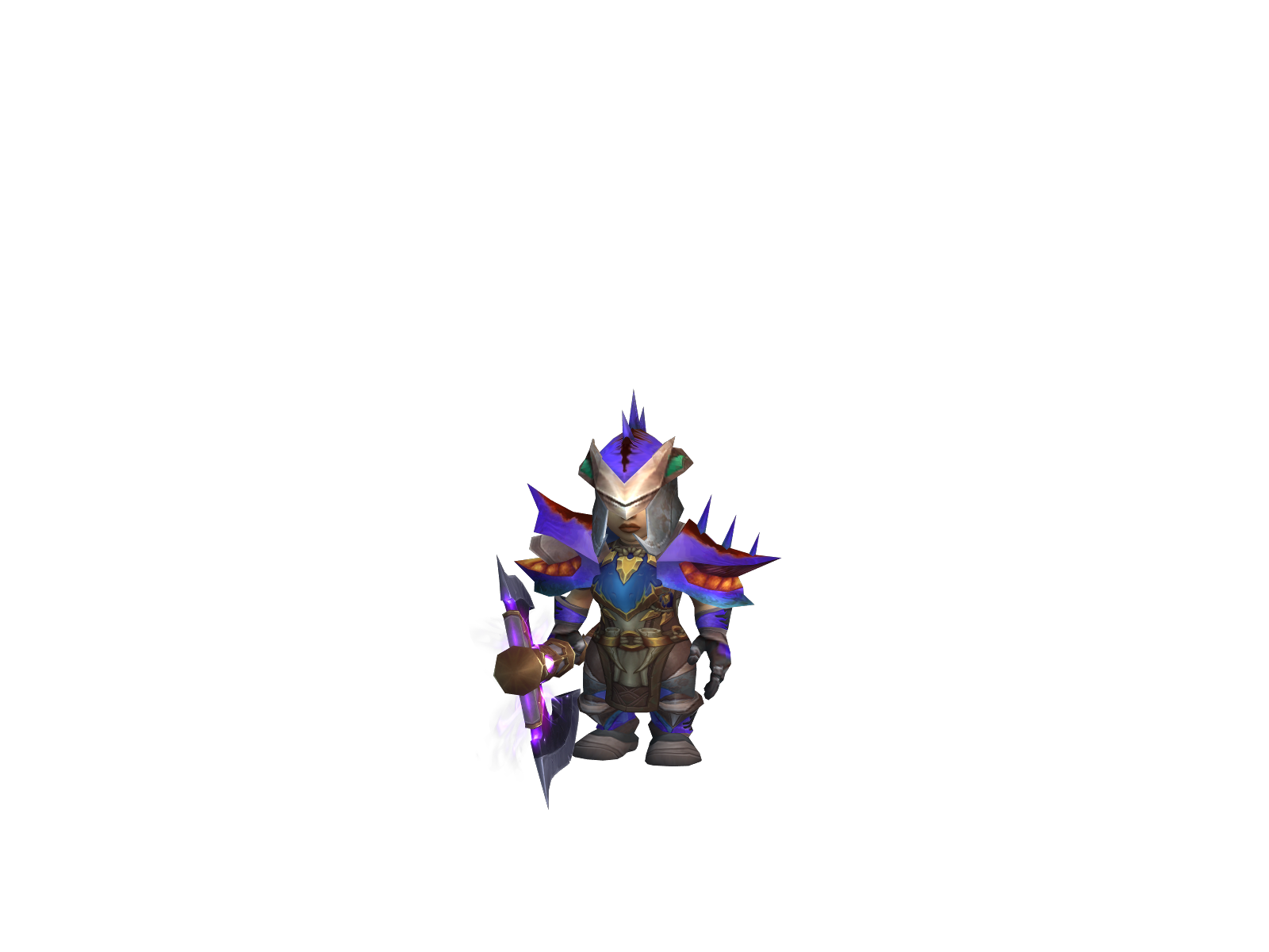 Wílax 3D character render