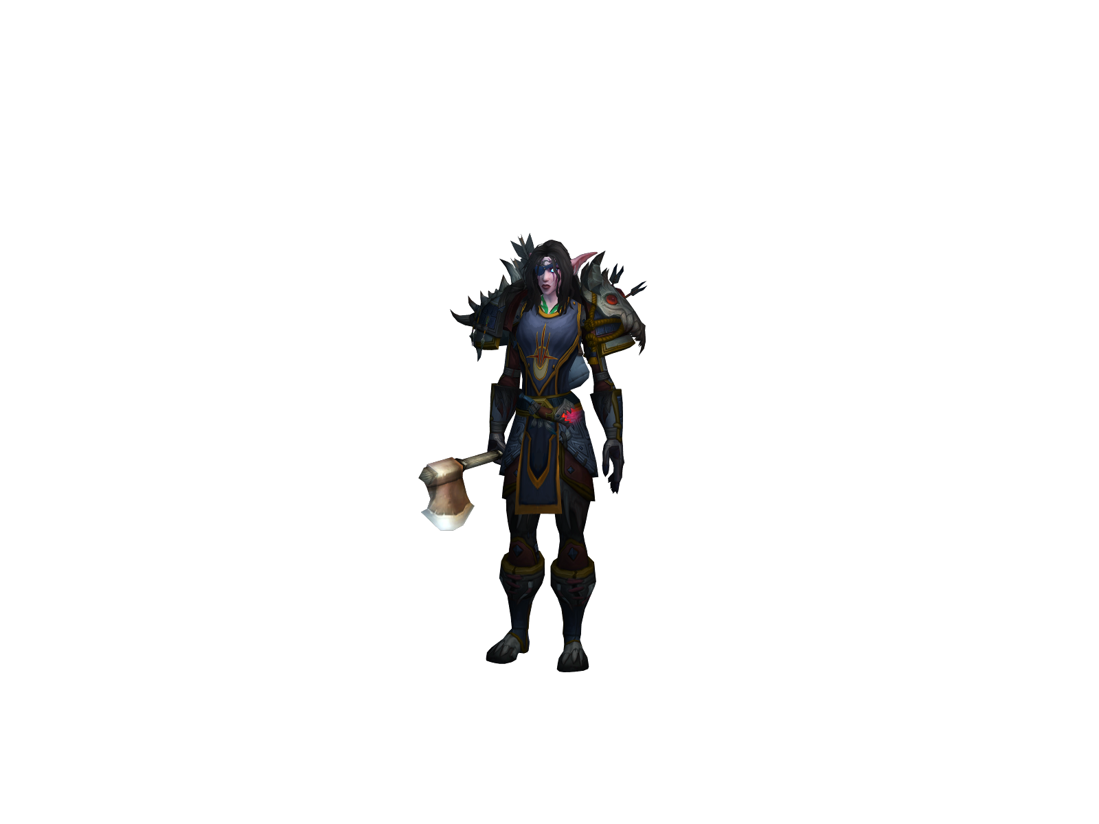Lénya 3D character render