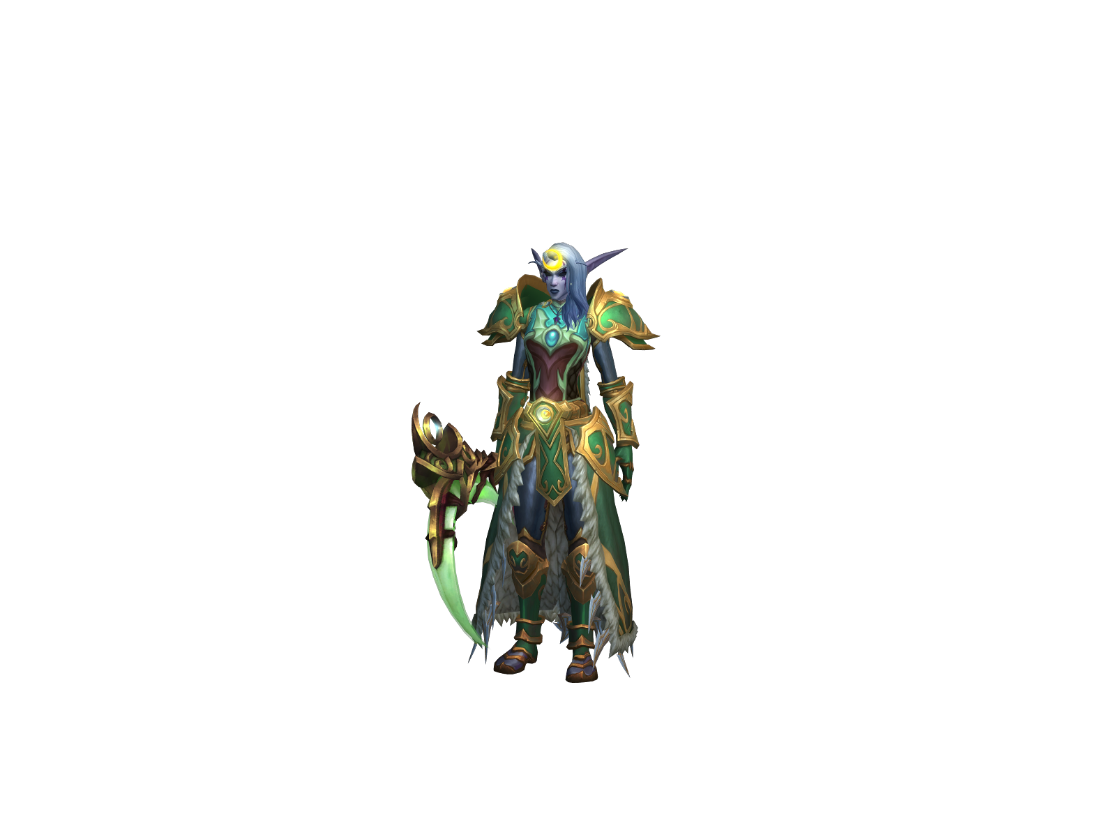 Mohicaani 3D character render