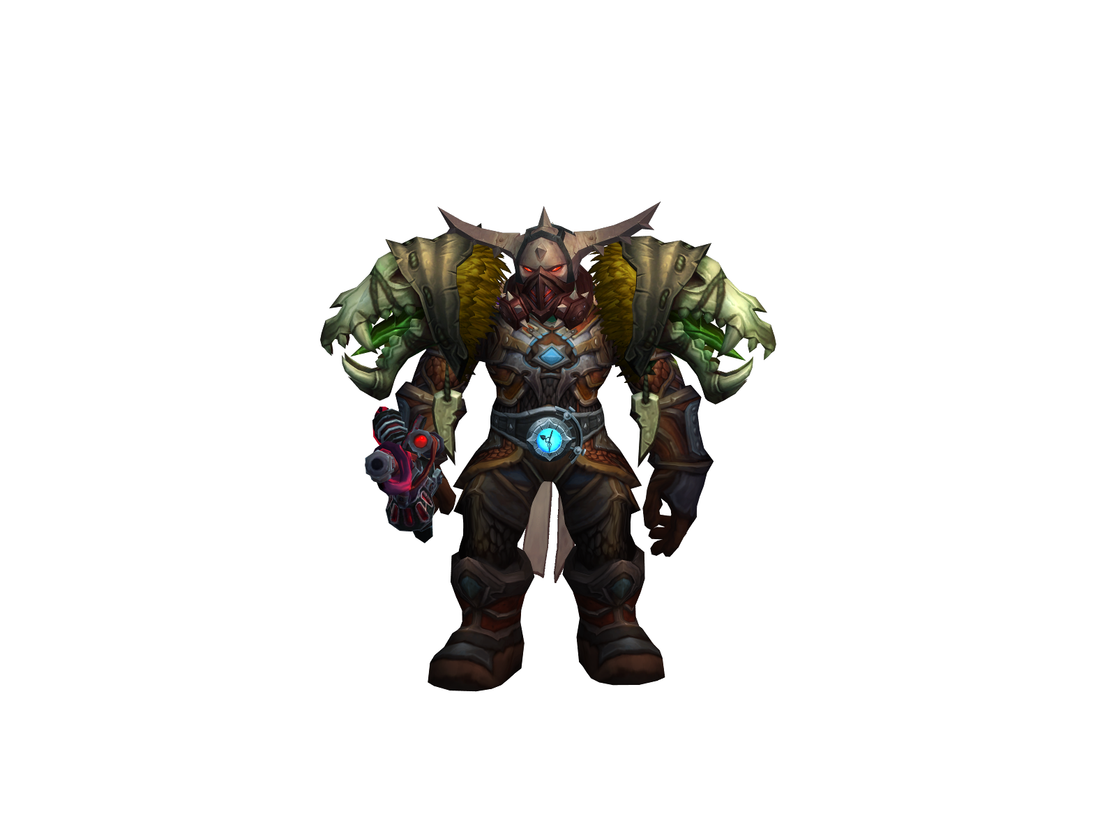Nazram 3D character render